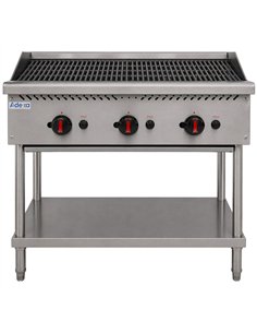 Commercial Freestanding Gas Charbroiler 21kW 915 x 757 x 953mm | Stalwart DA-CB36F