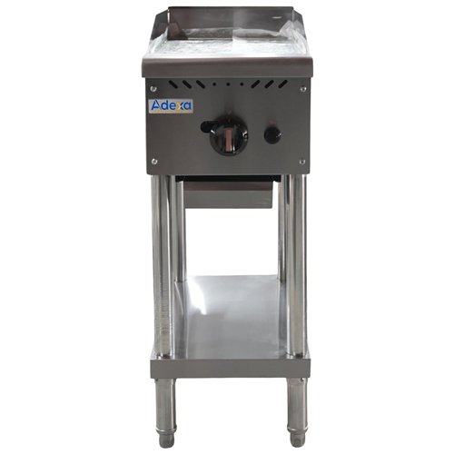 Commercial Freestanding Gas Griddle 7kW 305 x 757 x 962mm | Stalwart DA-GG12F