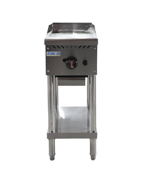 Commercial Freestanding Gas Griddle 7kW 305 x 757 x 962mm | Stalwart DA-GG12F