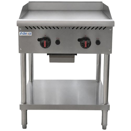 Commercial Freestanding Gas Griddle 14kW 610 x 757 x 962mm | Stalwart DA-GG24F