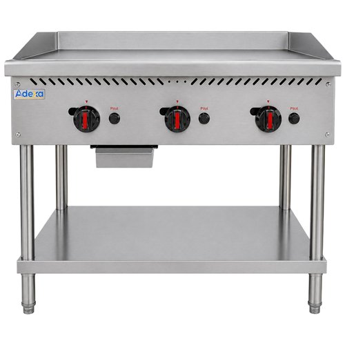 Commercial Freestanding Gas Griddle 21kW 915 x 757 x 962mm | Stalwart DA-GG36F