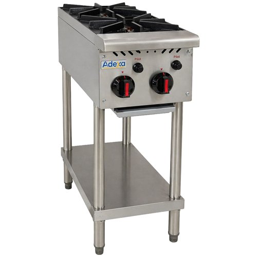 Commercial Freestanding Gas Range 10.4kW 305 x 757 x 801mm | Stalwart DA-HP12F