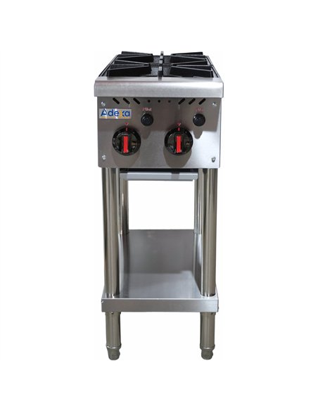 Commercial Freestanding Gas Range 10.4kW 305 x 757 x 801mm | Stalwart DA-HP12F