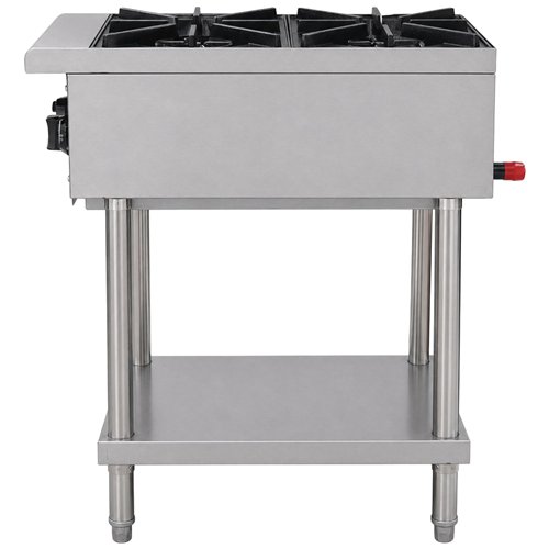 Commercial Freestanding Gas Range 10.4kW 305 x 757 x 801mm | Stalwart DA-HP12F