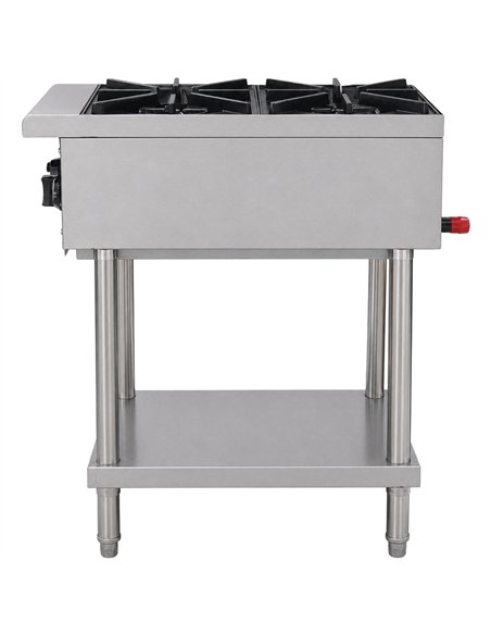 Commercial Freestanding Gas Range 10.4kW 305 x 757 x 801mm | Stalwart DA-HP12F