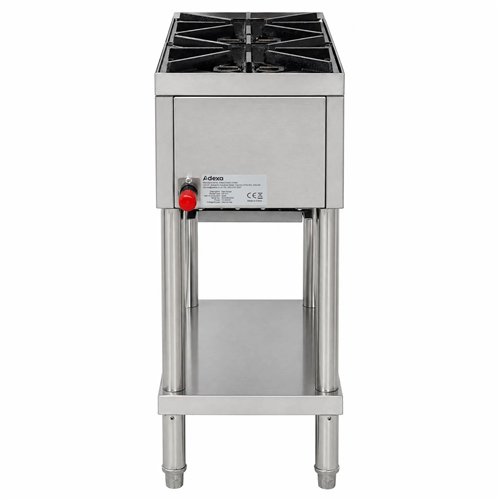 Commercial Freestanding Gas Range 10.4kW 305 x 757 x 801mm | Stalwart DA-HP12F