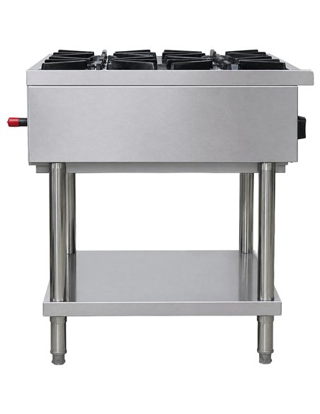 Commercial Freestanding Gas Range 20.8kW 610 x 757 x 801mm | Stalwart DA-HP24F