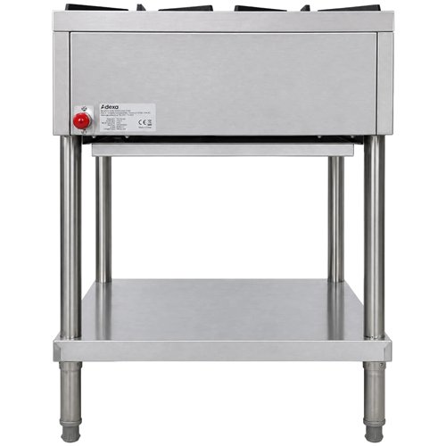 Commercial Freestanding Gas Range 20.8kW 610 x 757 x 801mm | Stalwart DA-HP24F