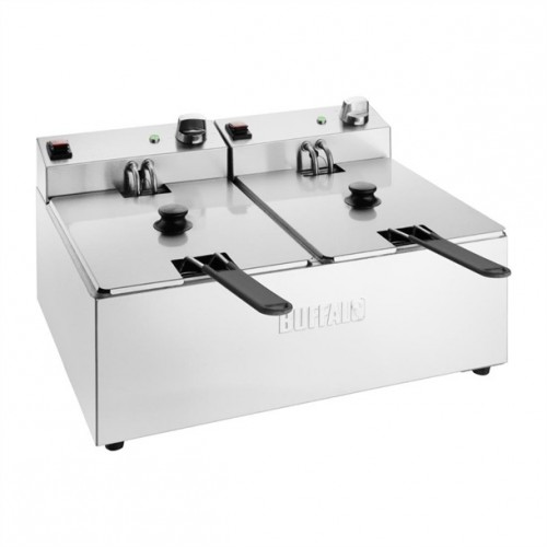 AGRADE-Buffalo Twin Tank Twin Basket...