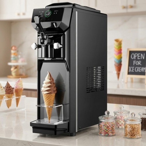 Commercial Standing Soft Serve Ice...