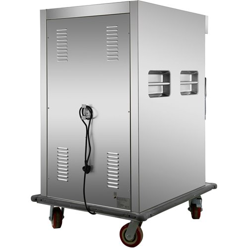 Professional Mobile Food Warming Cabinet  with 5 x GN2/1 capacity  2kW | Stalwart DA-HW115F