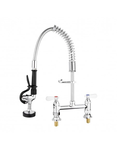 Vogue Twin Pedestal Mini Pre-Rinsers