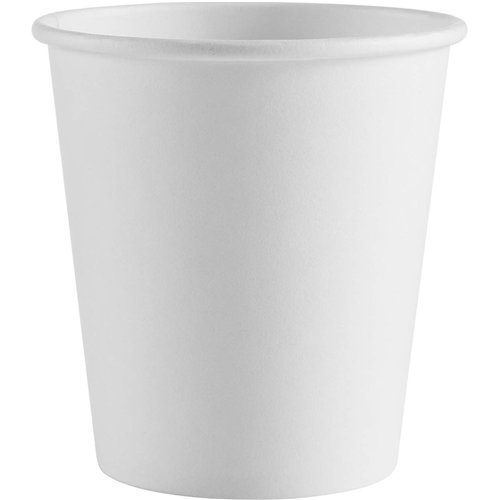 1000pcs Compostable Coffee Cups Single wall 8oz/237ml White | Stalwart DA- SW8W