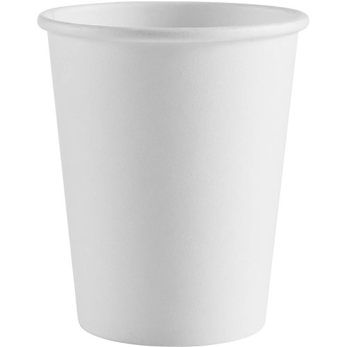 1000pcs Compostable Coffee Cups Single wall 12oz/355ml White | Stalwart DA- SW12W