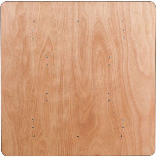 Square Folding Banquet Catering Table Plywood 1220x1220x760mm | Stalwart DA- AOX514