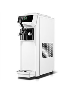 Commercial Standing Soft Serve Ice Cream Machine 13–16L/H 210x610x706mm | Stalwart DA- SKFAT1116WHITE