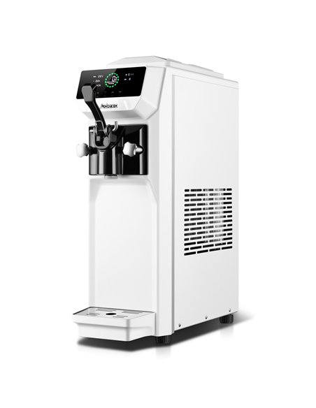 Commercial Standing Soft Serve Ice Cream Machine 13–16L/H 210x610x706mm | Stalwart DA- SKFAT1116WHITE