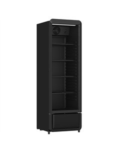 Commercial 280L Upright Single Glass Door Bottle Cooler Black 540 x 560 x 1725mm | Stalwart DA- SC280BLACK 2