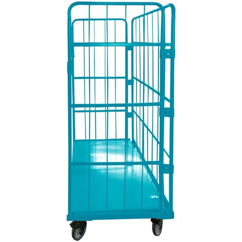 Heavy Duty Steel Roll Container Trolley 600kg Capacity 850 x 650 x 1700mm | Stalwart DA- TC1701