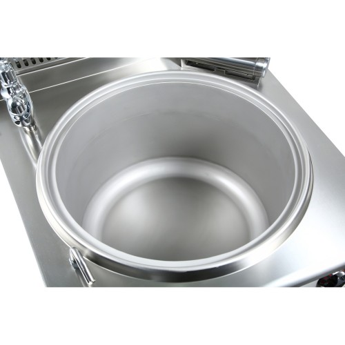 Commercial 100L Electric Soup Kettle  Stainless Steel 800 x 900 x 920mm | Stalwart DA- HEK100