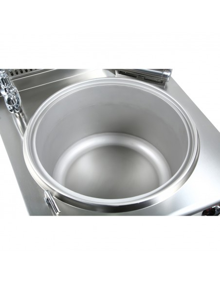 Commercial 100L Electric Soup Kettle  Stainless Steel 800 x 900 x 920mm | Stalwart DA- HEK100