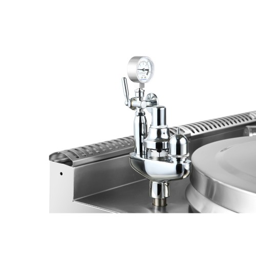Commercial 100L Electric Soup Kettle  Stainless Steel 800 x 900 x 920mm | Stalwart DA- HEK100
