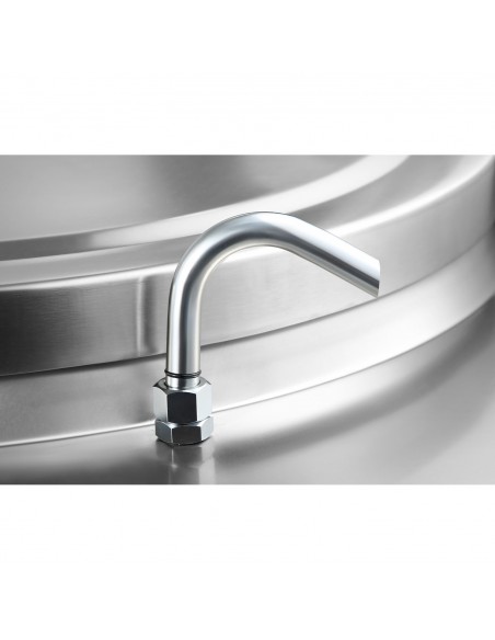Commercial 100L Electric Soup Kettle  Stainless Steel 800 x 900 x 920mm | Stalwart DA- HEK100
