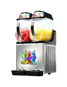 Commercial 2 Tank Slush Machine 24L with Digital Control Panel 400 x 550 x 790mm | Stalwart DA- ZBGM212 2
