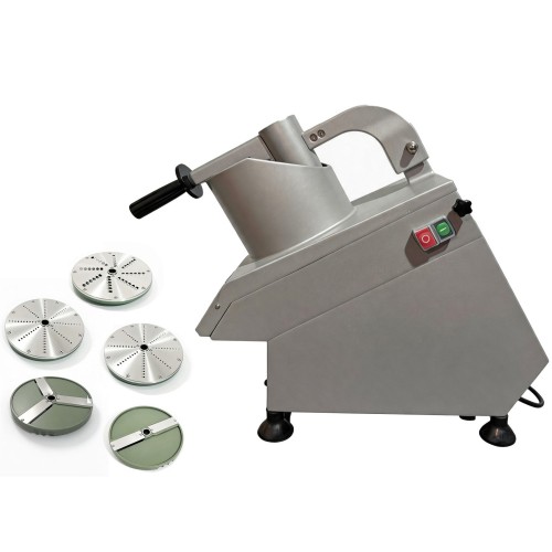 Commercial Fruit and Vegetable Cutter 750W with 5 Blades 620 x 250 x 500mm | Stalwart DA- SYC205