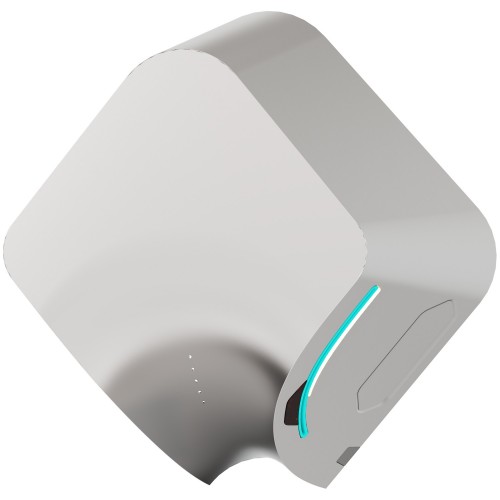 Commercial Hygienic Automatic Hand Dryer Silver 1.4kW 90m/s | Stalwart DA- HSDA3899SILVER