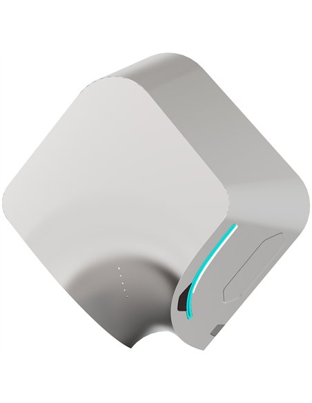 Commercial Hygienic Automatic Hand Dryer Silver 1.4kW 90m/s | Stalwart DA- HSDA3899SILVER