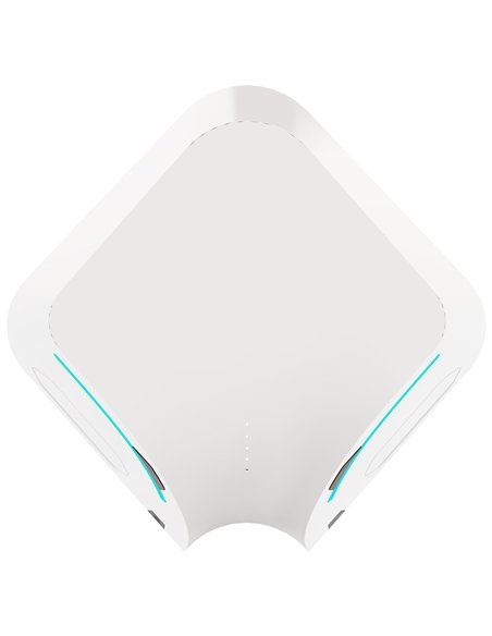 Commercial Hygienic Automatic Hand Dryer White 1.4kW 90m/s | Stalwart DA- HSDA3899WHITE