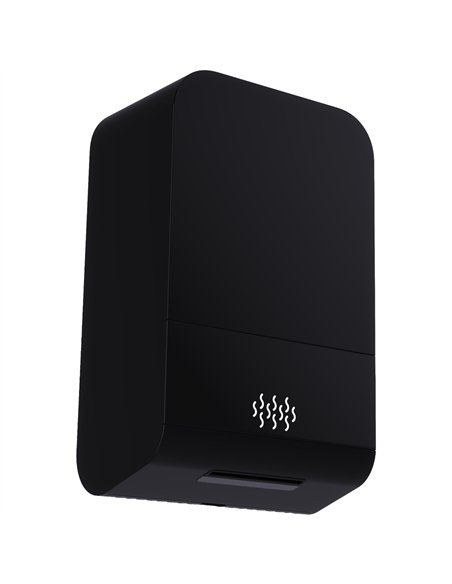 Commercial Hygienic Automatic Hand Dryer Black 1kW 95m/s | Stalwart DA- HSDA3912BLACK