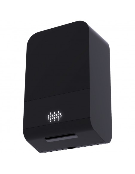 Commercial Hygienic Automatic Hand Dryer Black 1kW 95m/s | Stalwart DA- HSDA3912BLACK