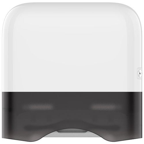 Commercial Z/V Fold Paper Towel Dispenser White 305 x 97 x 303mm | Stalwart DA- HSDE6018
