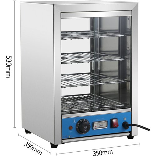 Commercial Hot display food warmer Countertop 410x600x610mm | Stalwart DA- FY350
