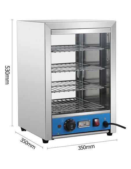 Commercial Hot display food warmer Countertop 410x600x610mm | Stalwart DA- FY350