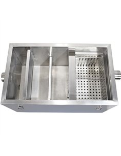 Commercial Stainless Steel Grease Trap 610×410×295 mm | Stalwart DA-JSN230 2
