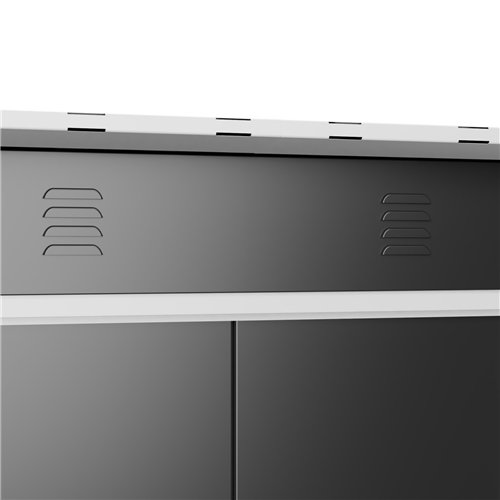 Outdoor Steel Storage Shed 6 x 4ft 1800 x 1200 x 1850mm | Stalwart DA-SART102