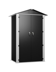 Outdoor Steel Storage Shed 4 x 3ft 1200 x 900 x 1850mm | Stalwart DA-SART104