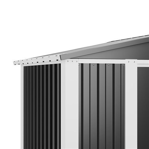 Outdoor Steel Storage Shed 6 x 4ft 1800 x 1200 x 1850mm | Stalwart DA-SART106