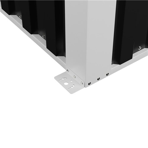 Outdoor Steel Storage Shed 10 x 8ft 3000 x 2400 x 2050mm | Stalwart DA-SART110