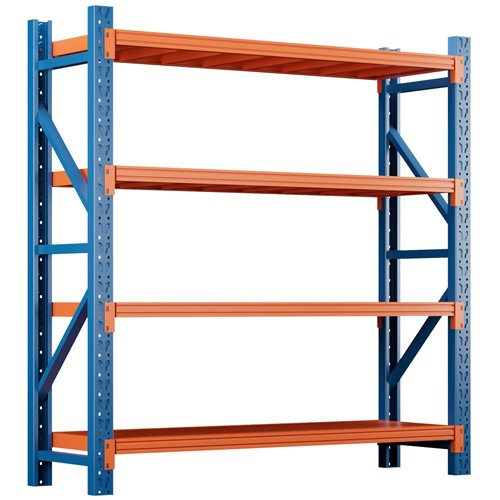 Heavy Duty Steel Storage Shelf 2000 x 600 x 2000mm | Stalwart DA-SART122