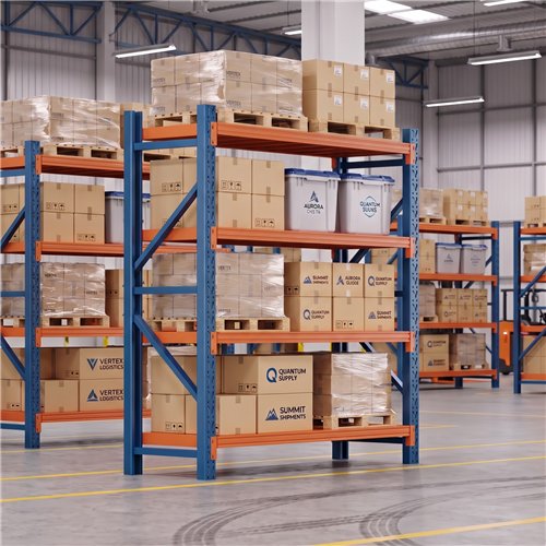 Heavy Duty Steel Storage Shelf 2000 x 600 x 2000mm | Stalwart DA-SART122