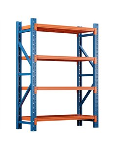 Heavy Duty Steel Storage Shelf 1500 x 600 x 2000mm | Stalwart DA-SART124