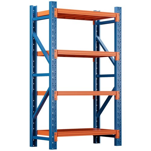 Heavy Duty Steel Storage Shelf 1200 x 600 x 2000mm | Stalwart DA-SART126