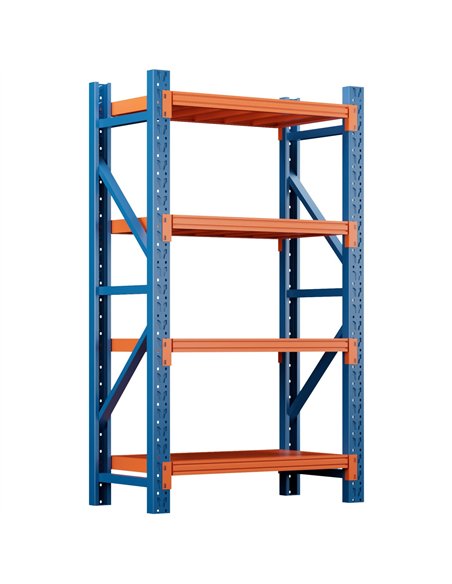 Heavy Duty Steel Storage Shelf 1200 x 600 x 2000mm | Stalwart DA-SART126