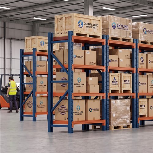 Heavy Duty Steel Storage Shelf 1200 x 600 x 2000mm | Stalwart DA-SART126