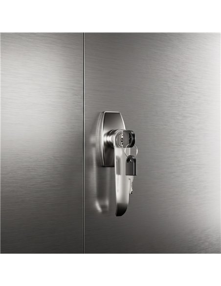 Lockable Stainless Steel Storage Cabinet 800 x 400 x 1800mm | Stalwart DA-SART304