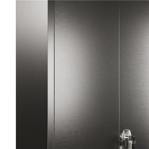 Lockable Stainless Steel Storage Cabinet 800 x 400 x 1800mm | Stalwart DA-SART304